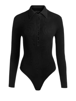 Alice and Olivia KEENAN POLO BODYSUIT