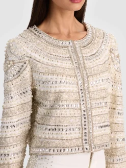 Alice and Olivia KIDMAN EMBELLISHED JACKET