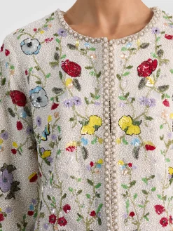 Alice and Olivia KIDMAN EMBELLISHED JACKET