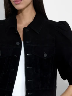 Alice and Olivia LANA SUEDE JACKET