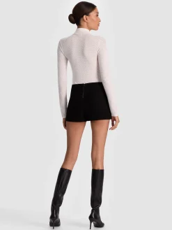 Alice and Olivia LANIE POINTELLE PULLOVER