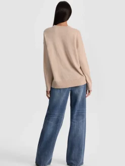 Alice and Olivia LAURA CASHMERE PULLOVER