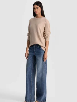 Alice and Olivia LAURA CASHMERE PULLOVER