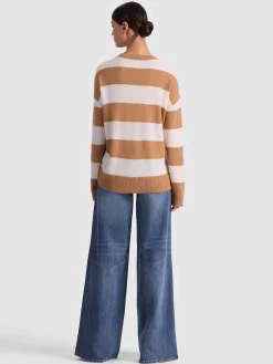 Alice and Olivia LAURA CASHMERE PULLOVER