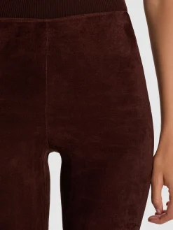 Alice and Olivia LENNOX SUEDE LEGGING