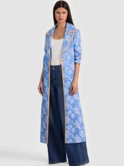 Alice and Olivia LEVINE DOUBLE BREASTED COAT