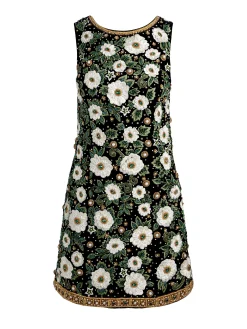 Alice and Olivia LINDSEY EMBELLISHED GOWN