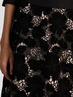 Alice and Olivia LORENA LACE MAXI SKIRT