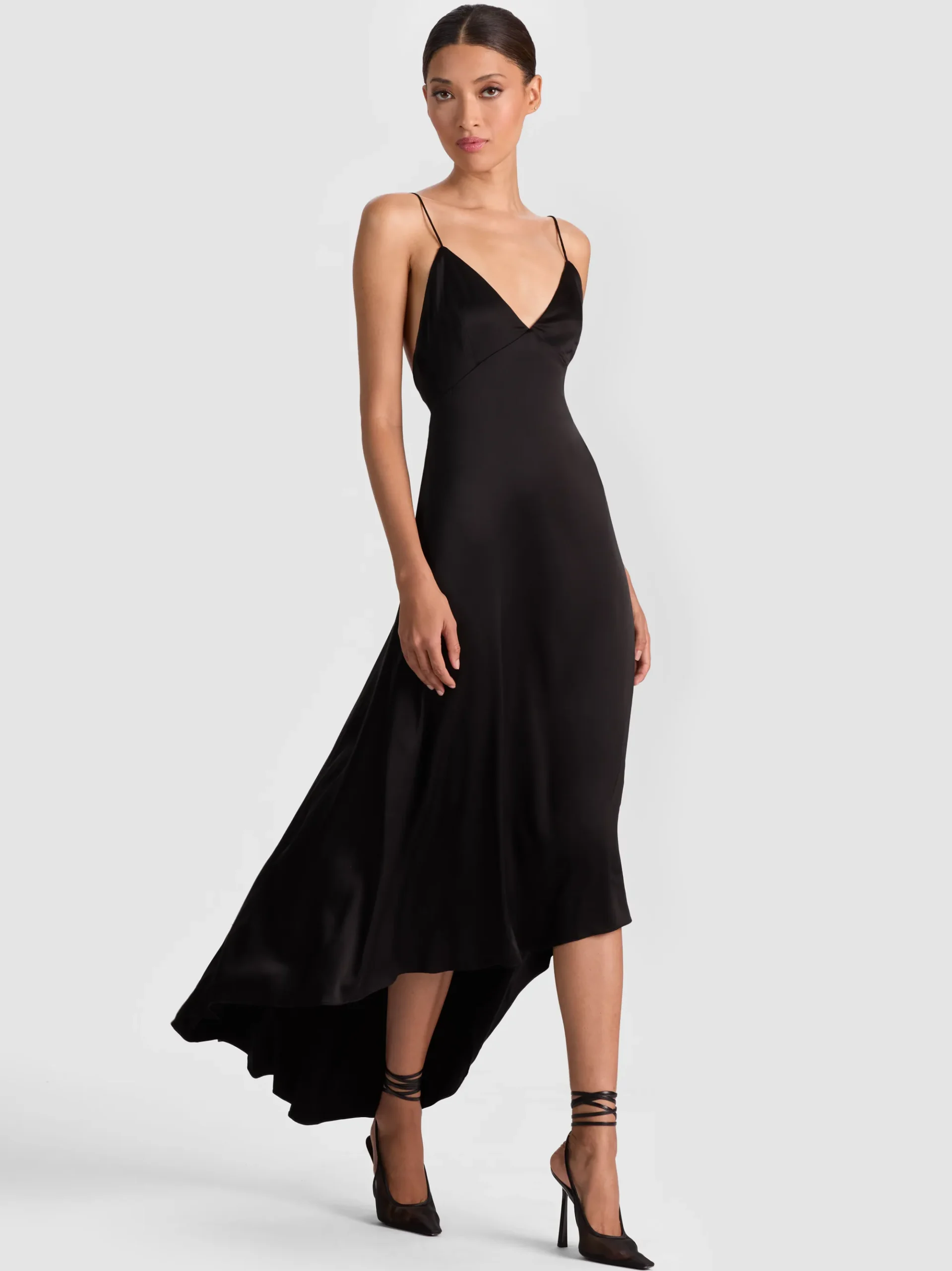 Alice and Olivia LUCIANA SLIP DRESS