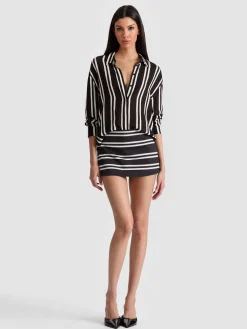 Alice and Olivia MACE MINI SKORT