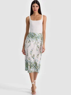 Alice and Olivia MAEVE SLIP SKIRT