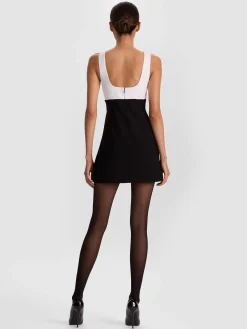 Alice and Olivia MANDY MINI DRESS