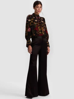 Alice and Olivia MARION BLOUSE