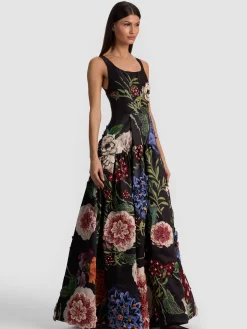 Alice and Olivia MAXINE EMBELLISHED GOWN