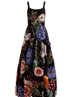 Alice and Olivia MAXINE EMBELLISHED GOWN