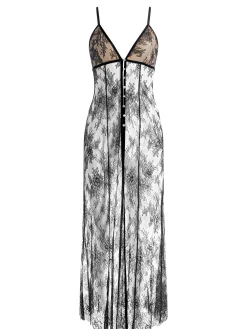 Alice and Olivia MELODIE LACE MAXI TOP