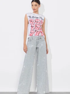 Alice and Olivia MICAH MUSCLE TANK