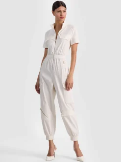 Alice and Olivia MILO CARGO JUMPSUIT