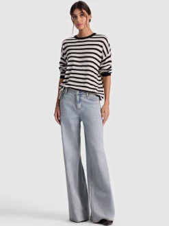 Alice and Olivia MITCHELL WOOL PULLOVER