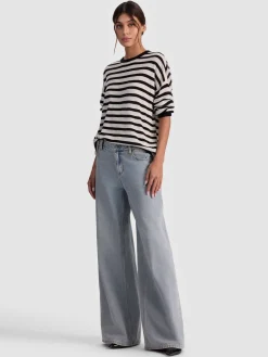 Alice and Olivia MITCHELL WOOL PULLOVER