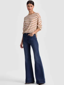 Alice and Olivia MITCHELL WOOL PULLOVER