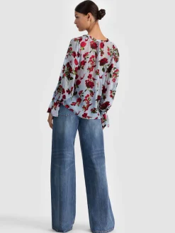 Alice and Olivia MORANNE BLOUSE