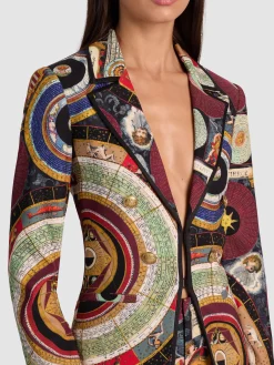 Alice and Olivia MYA PRINTED BLAZER