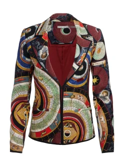 Alice and Olivia MYA PRINTED BLAZER