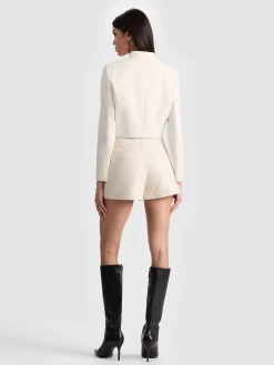 Alice and Olivia NEW HARVEY LEATHER JACKET