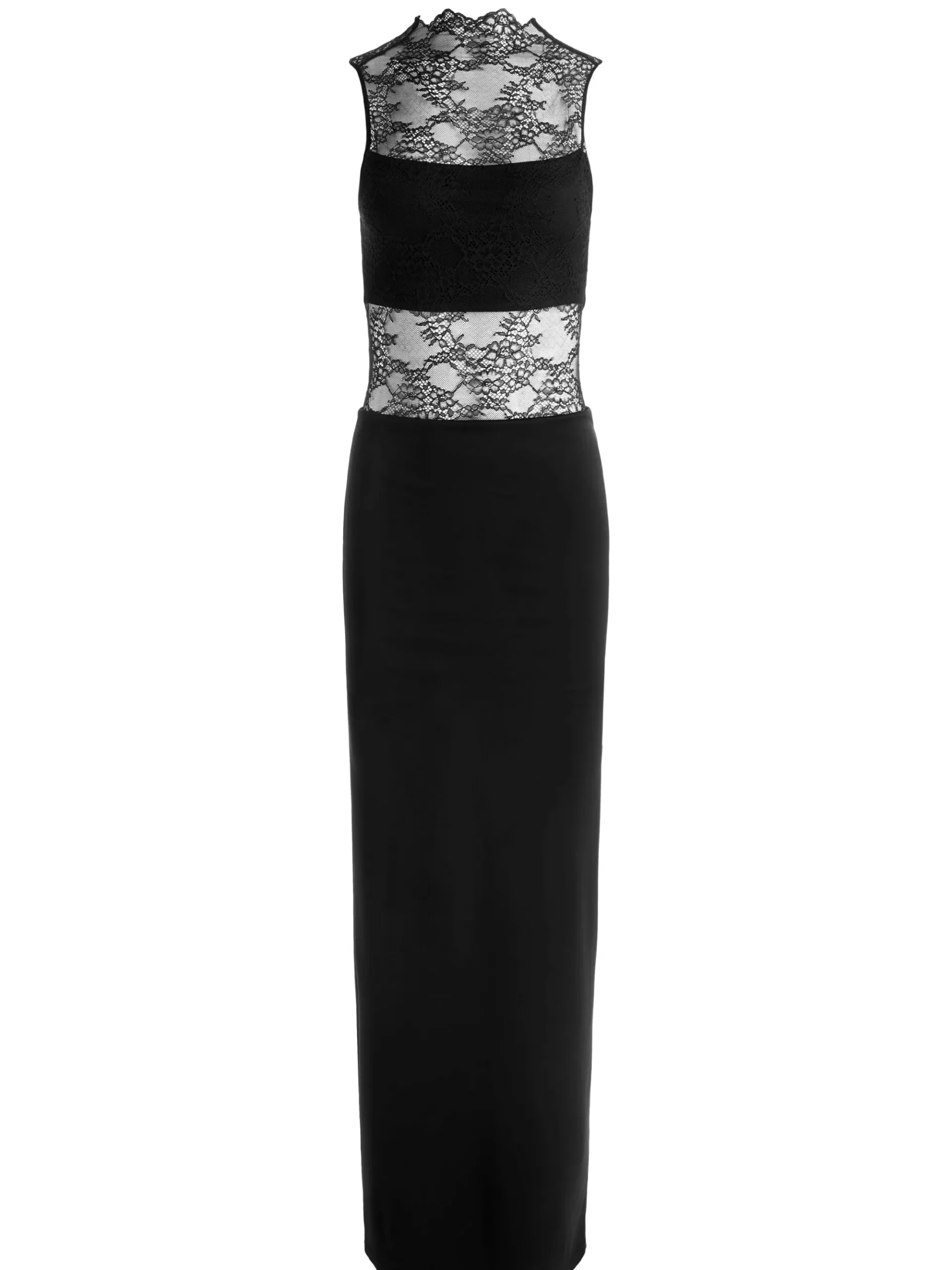 Alice and Olivia NICHOL LACE MAXI DRESS