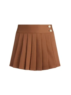 Alice and Olivia NOAH SKORT WITH SIDE STRIPE