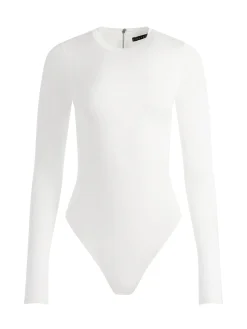 Alice and Olivia OLEA LONG SLEEVE BODYSUIT