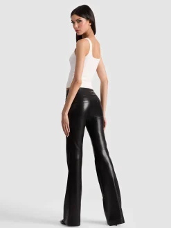 Alice and Olivia OLIVIA VEGAN BOOTCUT PANT