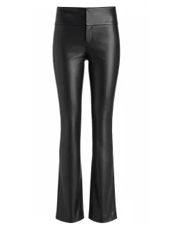 Alice and Olivia OLIVIA VEGAN BOOTCUT PANT