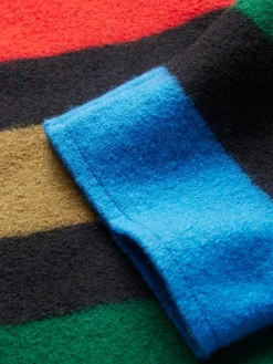 Alice and Olivia PEARSON STRIPED SWEATER JACKET