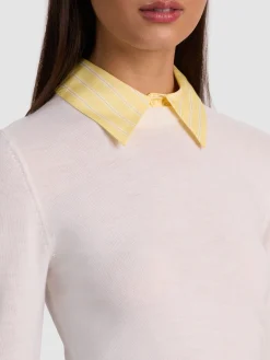 Alice and Olivia PORLA COLLARED SWEATER