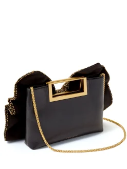 Alice and Olivia RAVEN EMBELLISHED BOW BAG