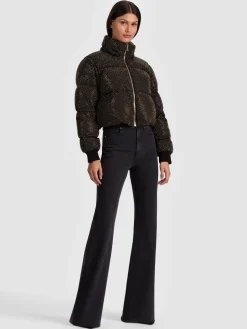 Alice and Olivia ROBENA EMBELLISHED PUFFER