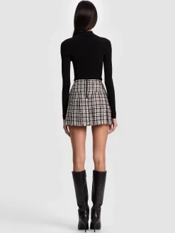 Alice and Olivia ROBERTA RIBBED TURTLENECK