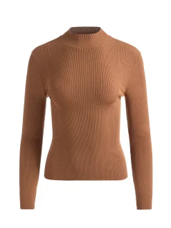 Alice and Olivia ROBERTA RIBBED TURTLENECK
