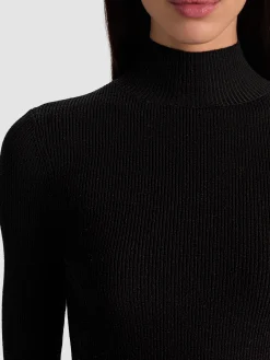 Alice and Olivia ROBERTA RIBBED TURTLENECK
