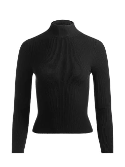 Alice and Olivia ROBERTA RIBBED TURTLENECK