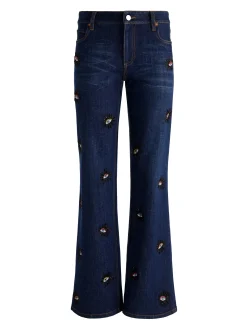 Alice and Olivia ROXIE EMBELLISHED JEAN