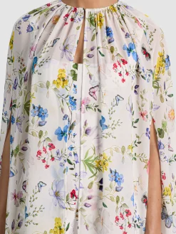 Alice and Olivia ROYA MAXI CAPE