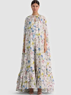 Alice and Olivia ROYA MAXI CAPE