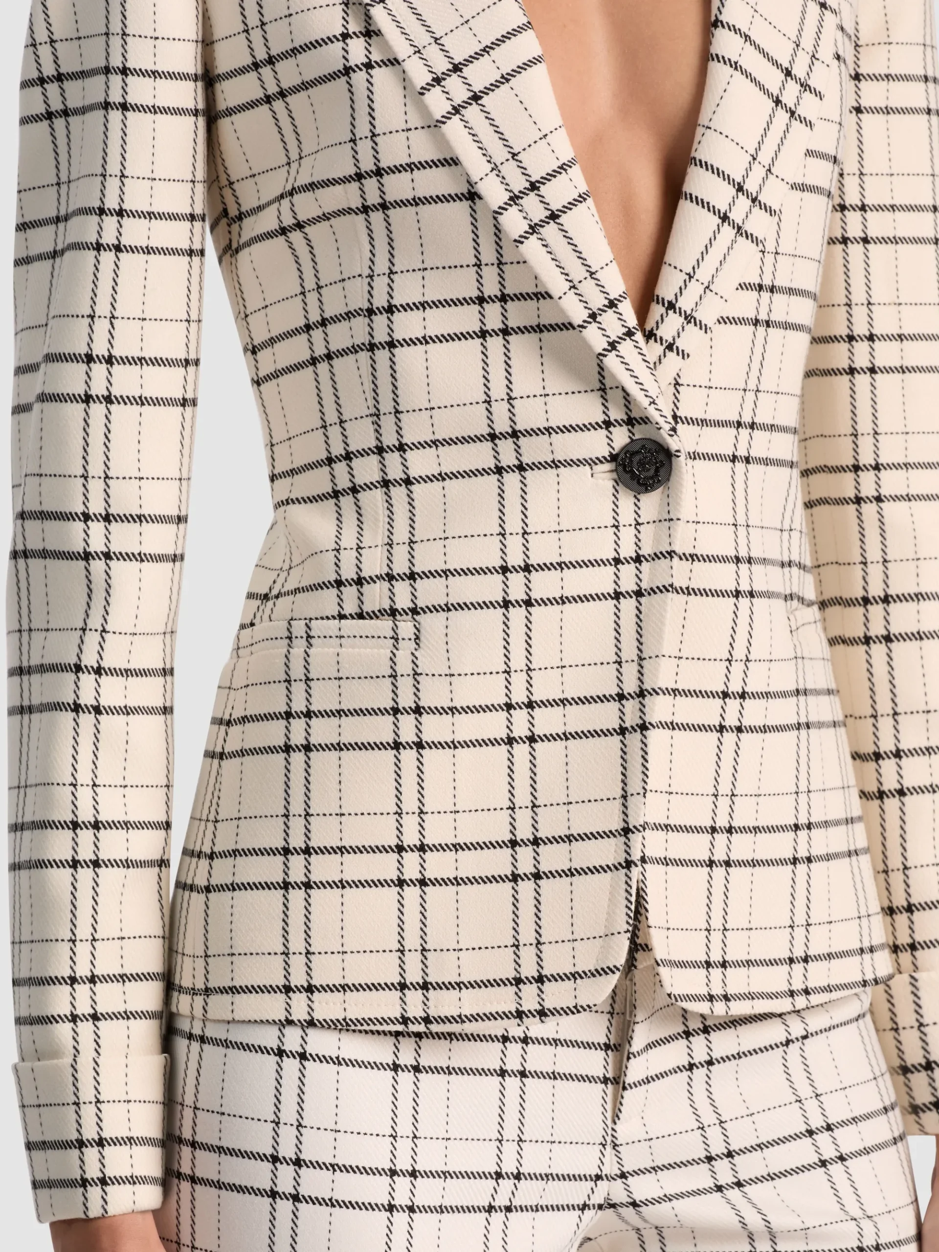 Alice and Olivia RYDER SLIM BLAZER