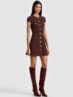Alice and Olivia SHILOH MINI DRESS