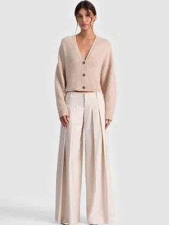 Alice and Olivia SIMON PLEATED TROUSER