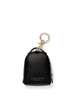 Alice and Olivia STACEFACE MINI BACKPACK KEYCHARM