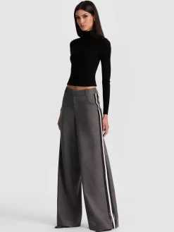 Alice and Olivia STU BAGGY PANT